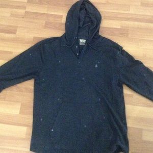 Volcom men’s hoodie sweatshirt gray